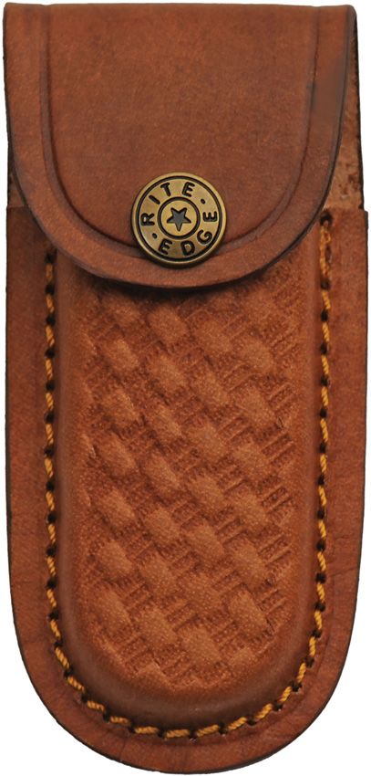 Damast Taschenmesser, Griff aus Widderhorn