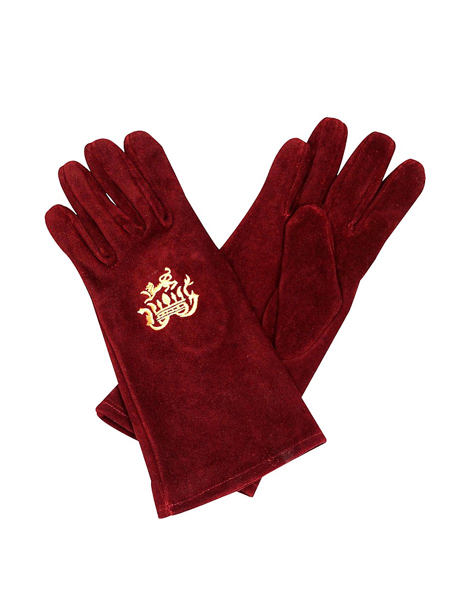 King John Suede Gloves, Size M