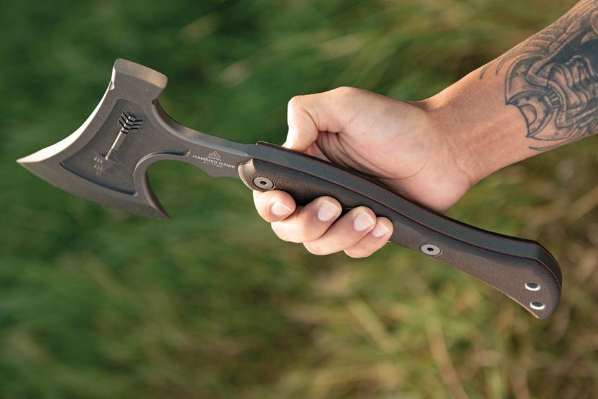 Hammer Hawk Axe with Backup Knife