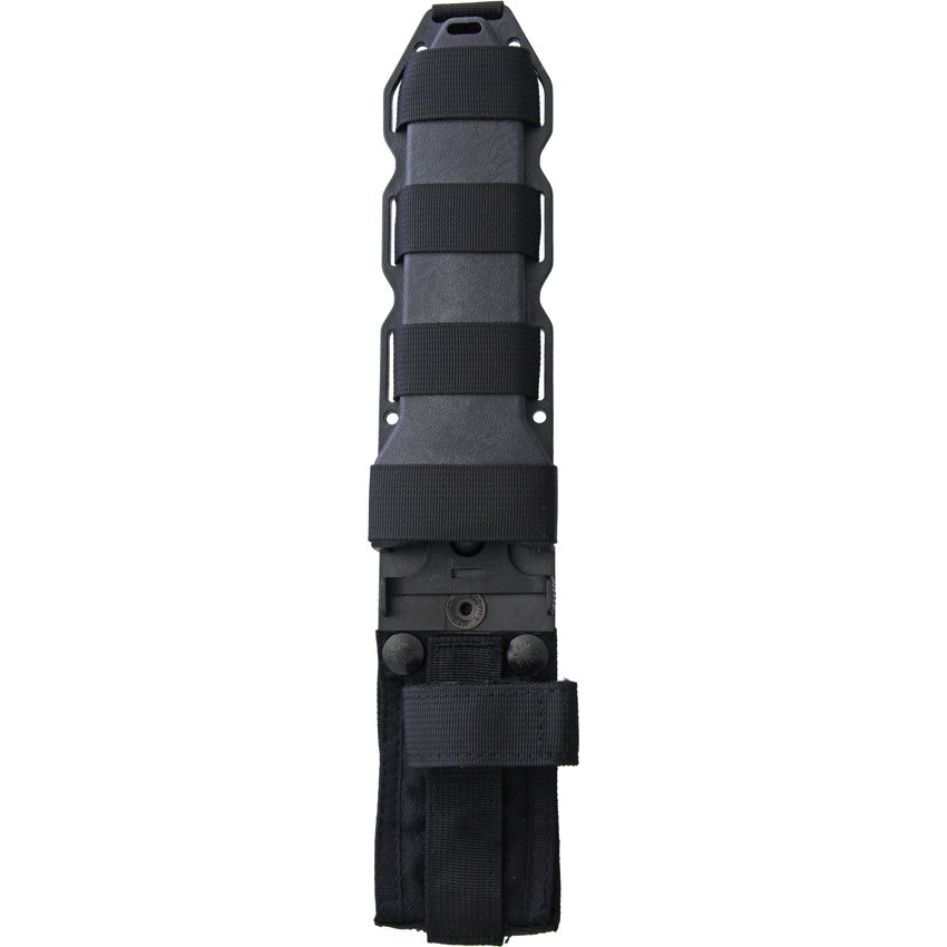 EX-F01, A2 Carbon Steel Black Tanto Blade, OD Green G10 Handle, MOLLE Sheath