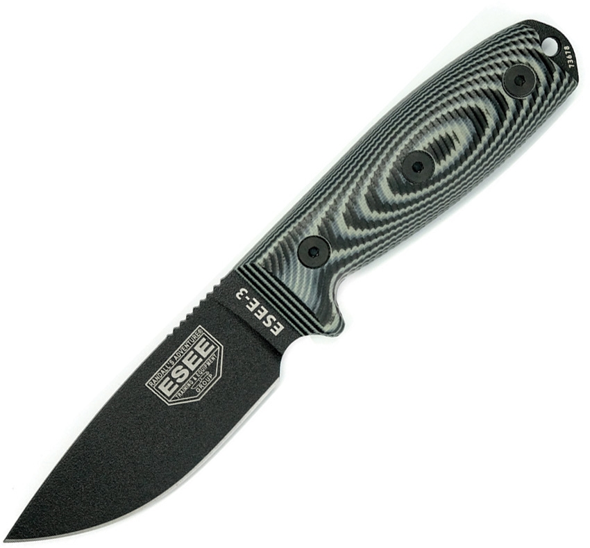 Model 3 3D Fixed Blade, Black