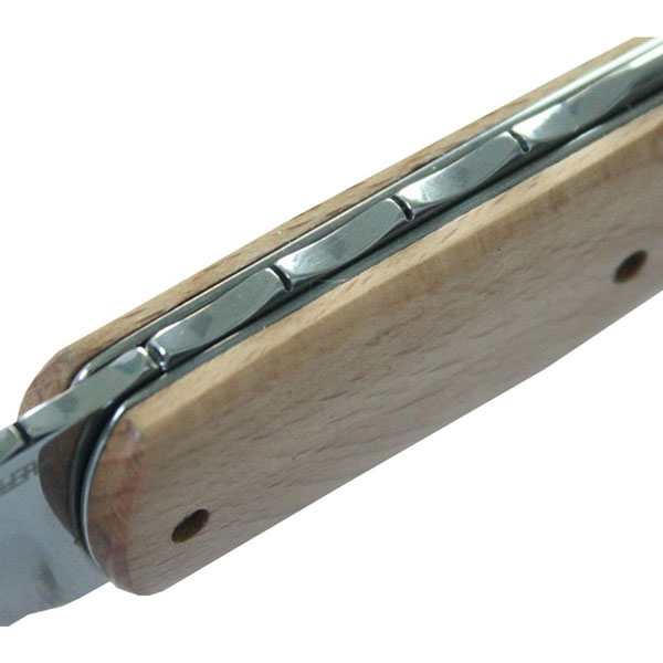 Pocket Knife with Birchwood Handle