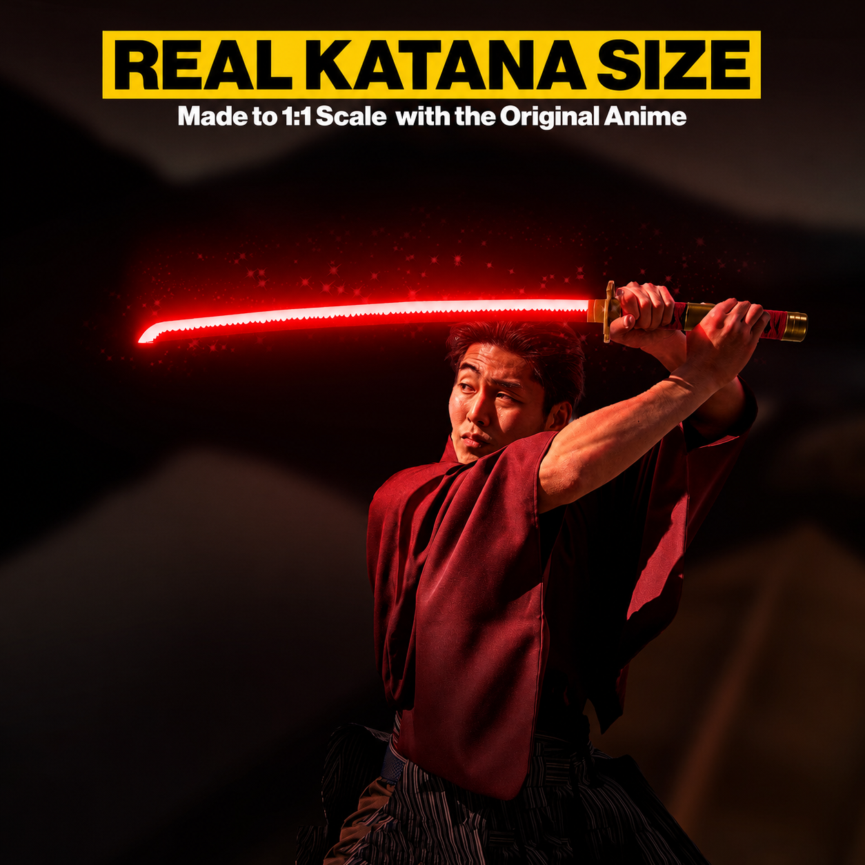One Piece - Sandai Kitetsu Katana - LED Version