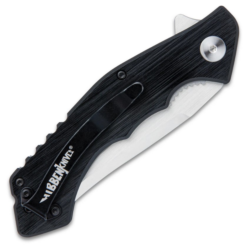 Hibben Blaues Whirlwind Taschenmesser