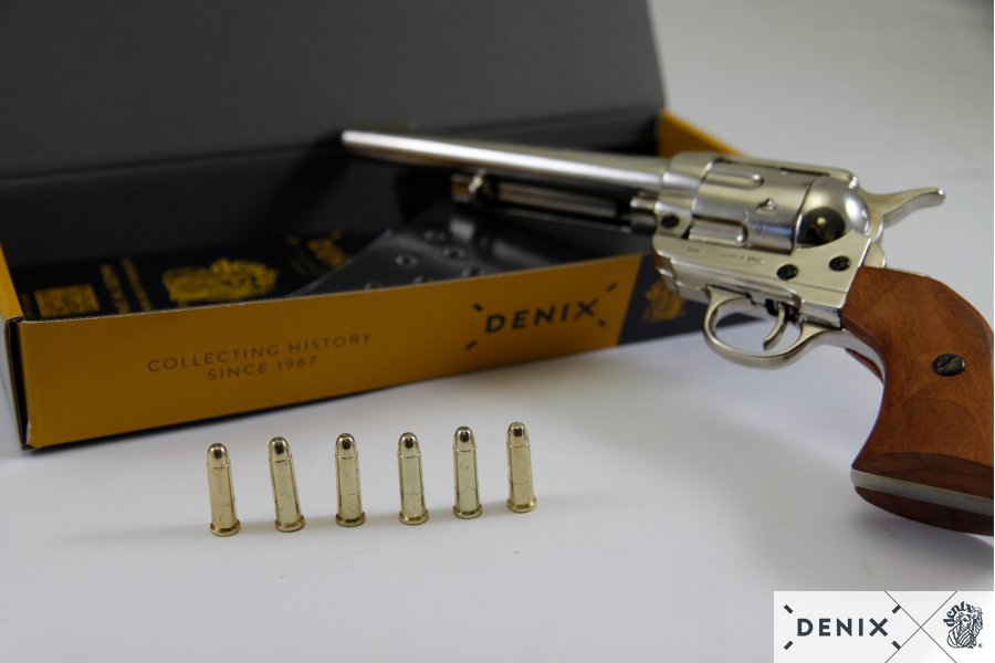 45er Cavalry Colt, nickel plated
