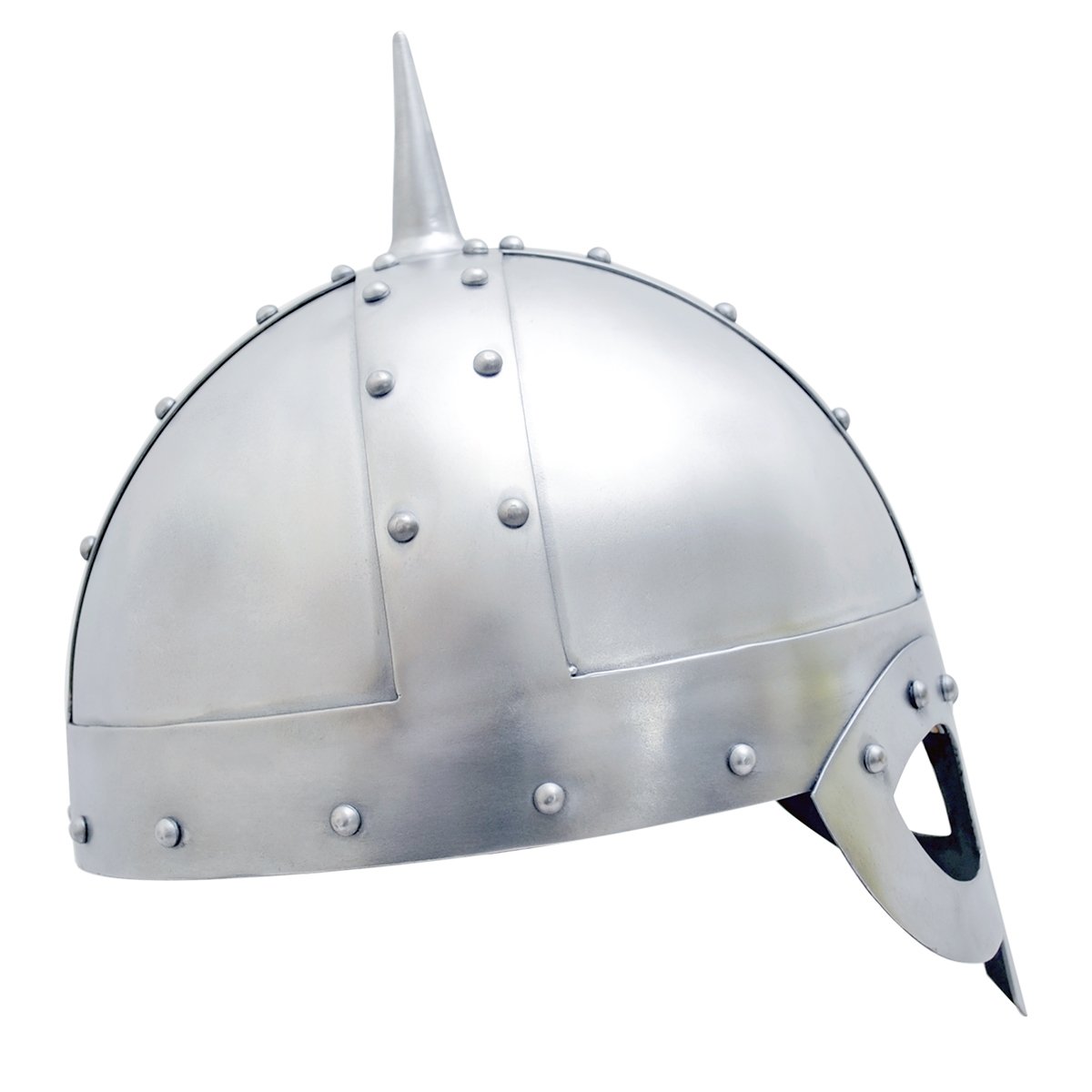 Gjermundbu Helm - 16 G Eisen mit Lederfutter