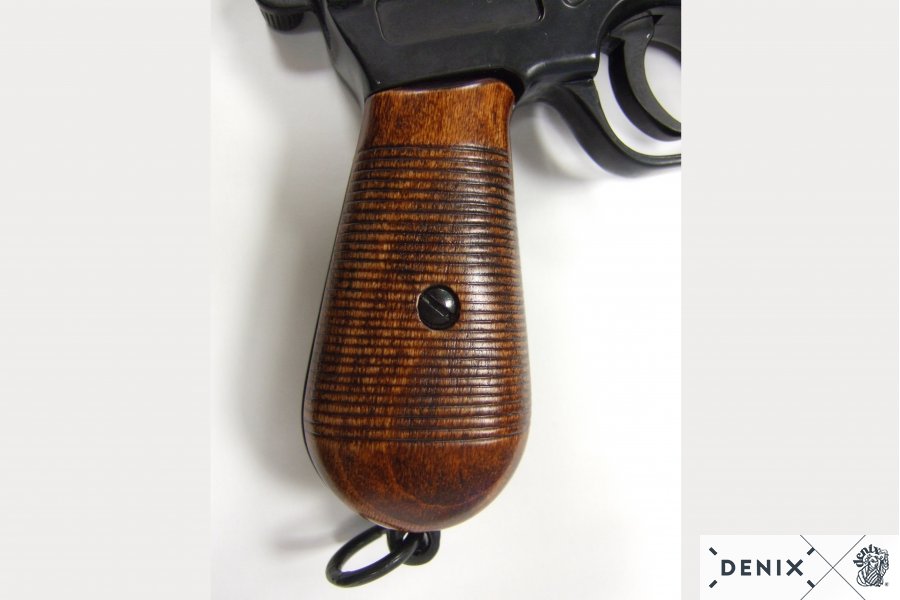 Mauser (Pistole) schwarz C 96 mit Holzgriff