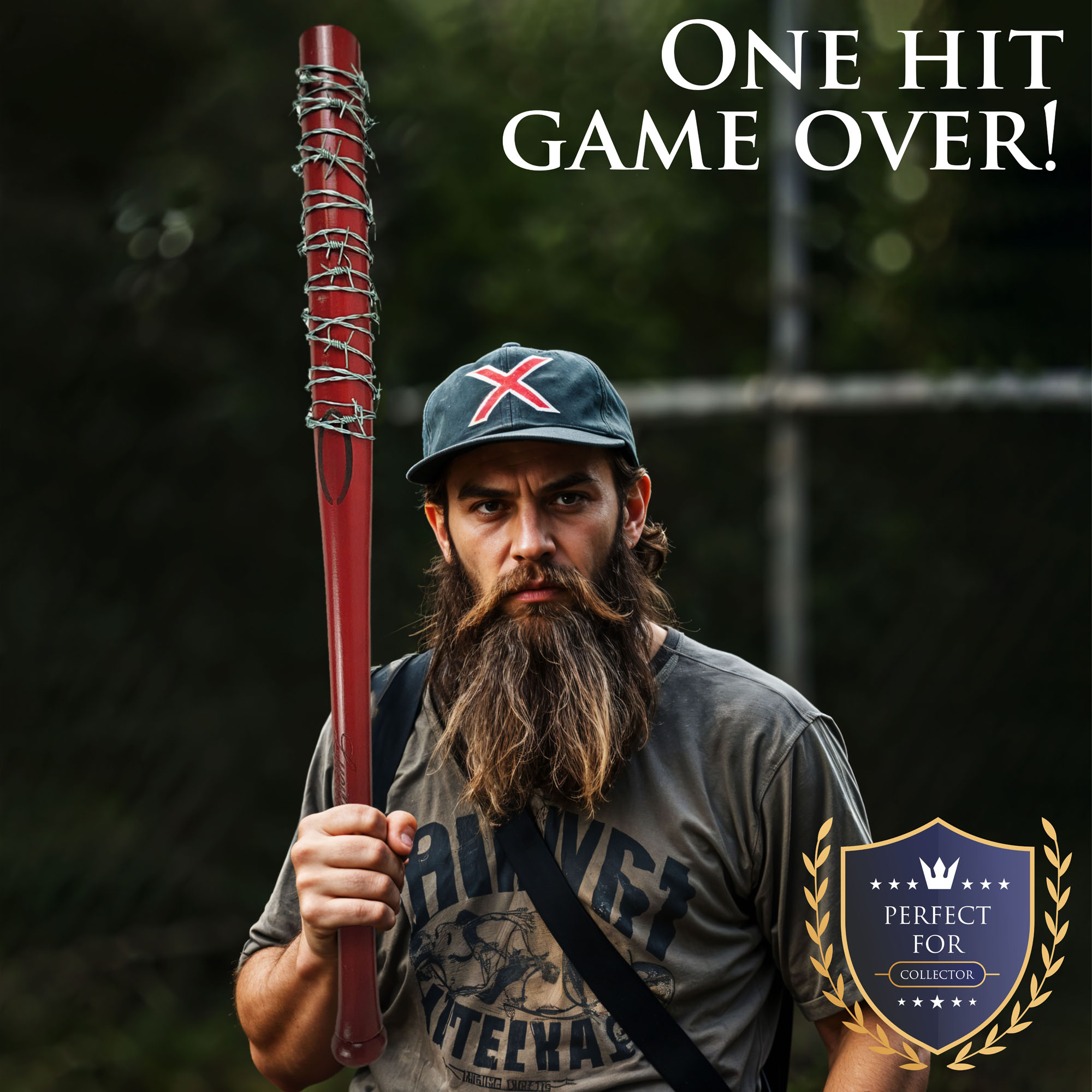 The Walking Dead - Negan's Baseball Bat Lucille without Plaque