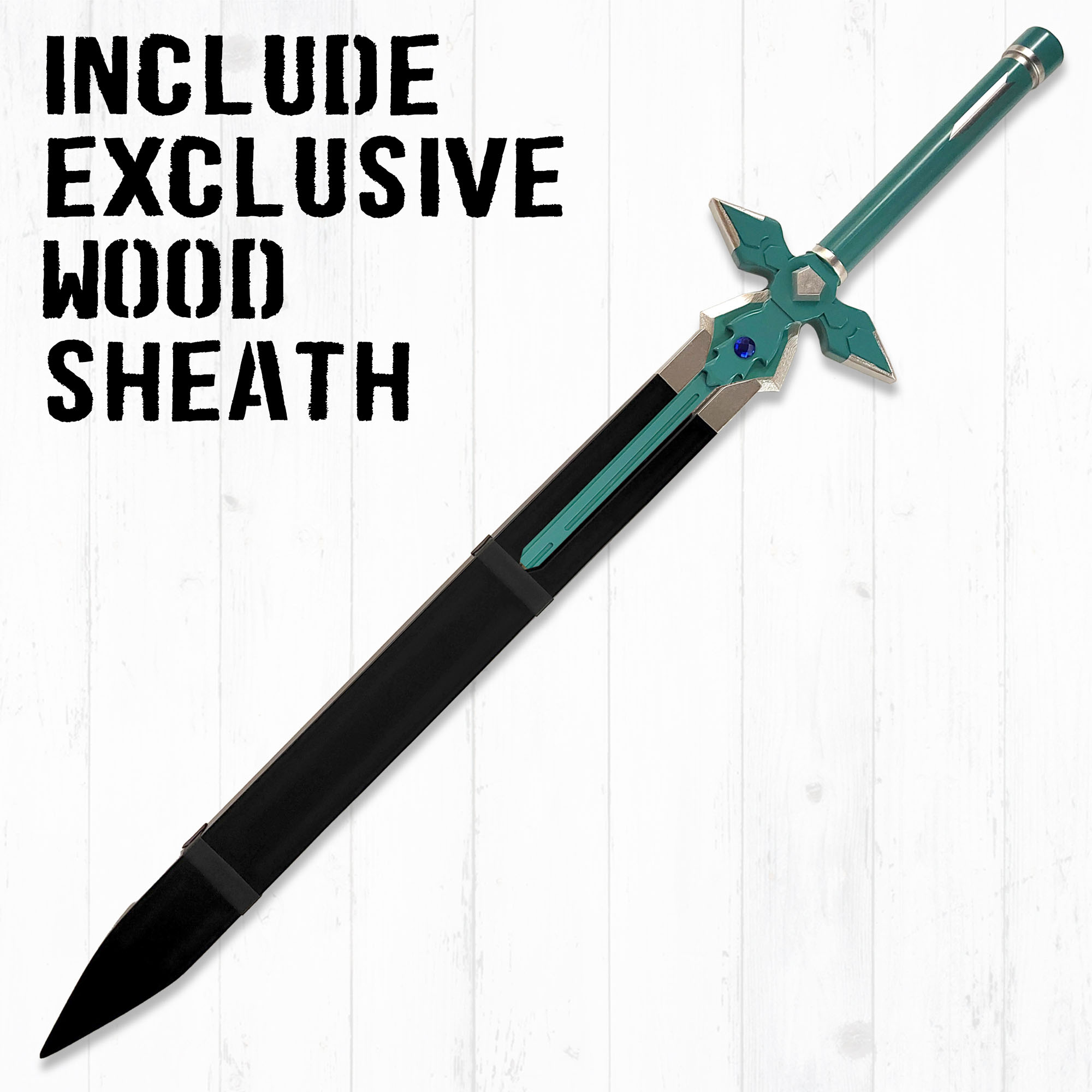 Sword Art Online – Dark Repulser Schwert - Holzversion