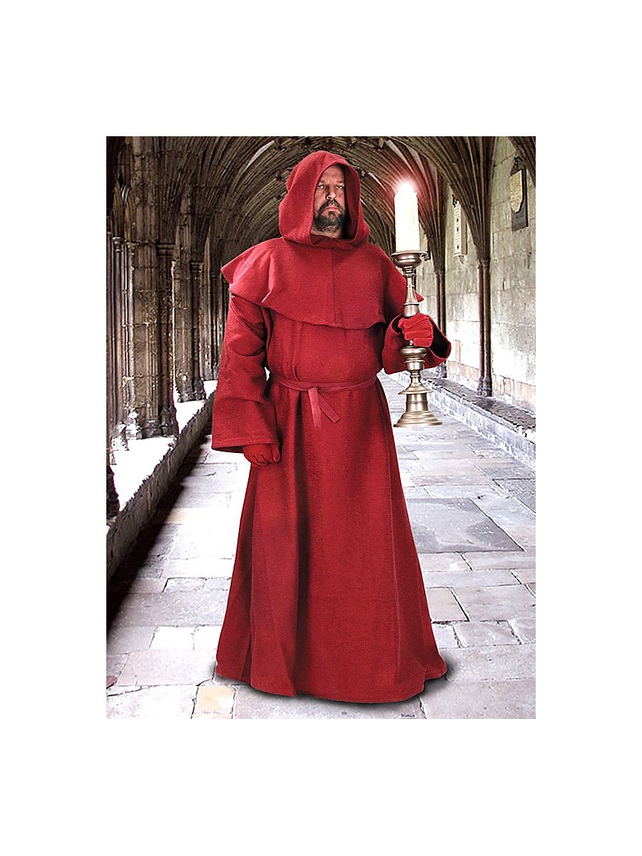 Monk's habit - Dominus, red, Size XXL