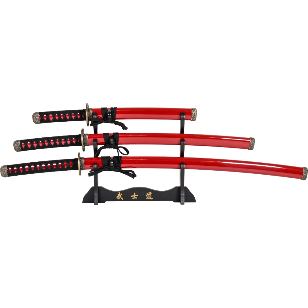 Samuraigarnitur Rot