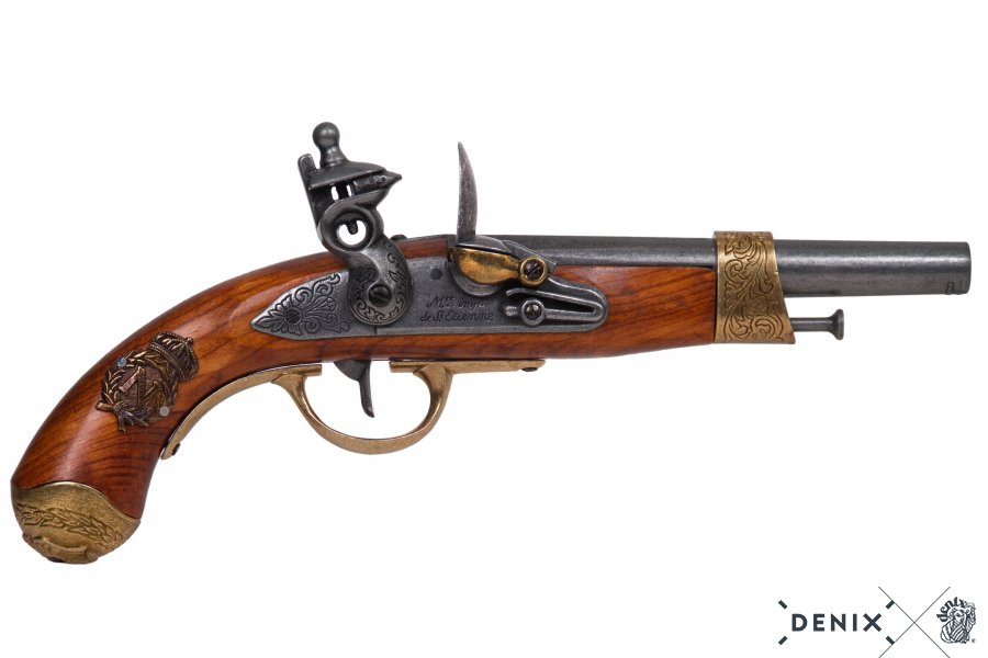 Napoleon Pistol, made by Gribeauval, 1806