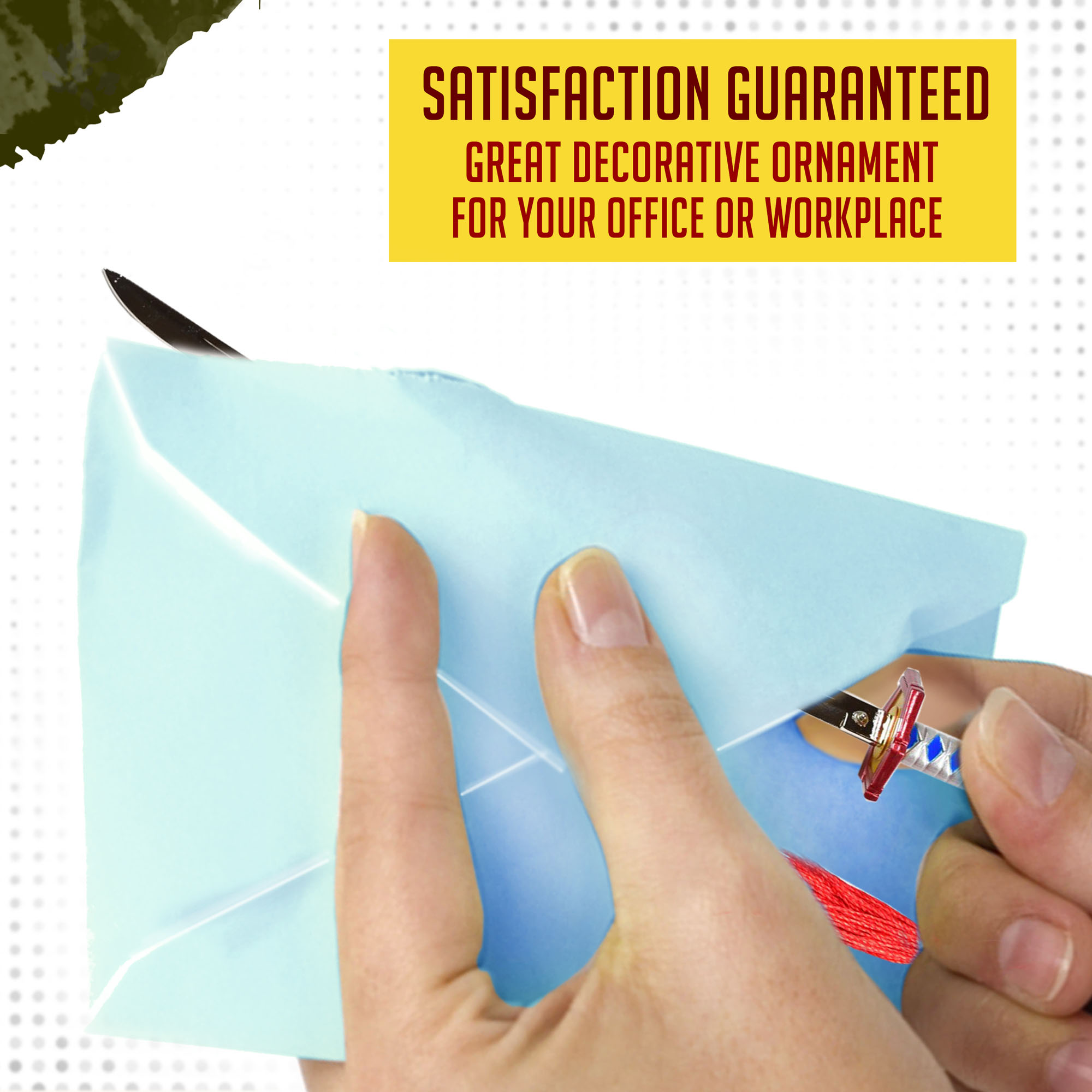 Demon Slayer – Tamioka Giyu Katana Brieföffner Schwert mit Scheide und Ständer