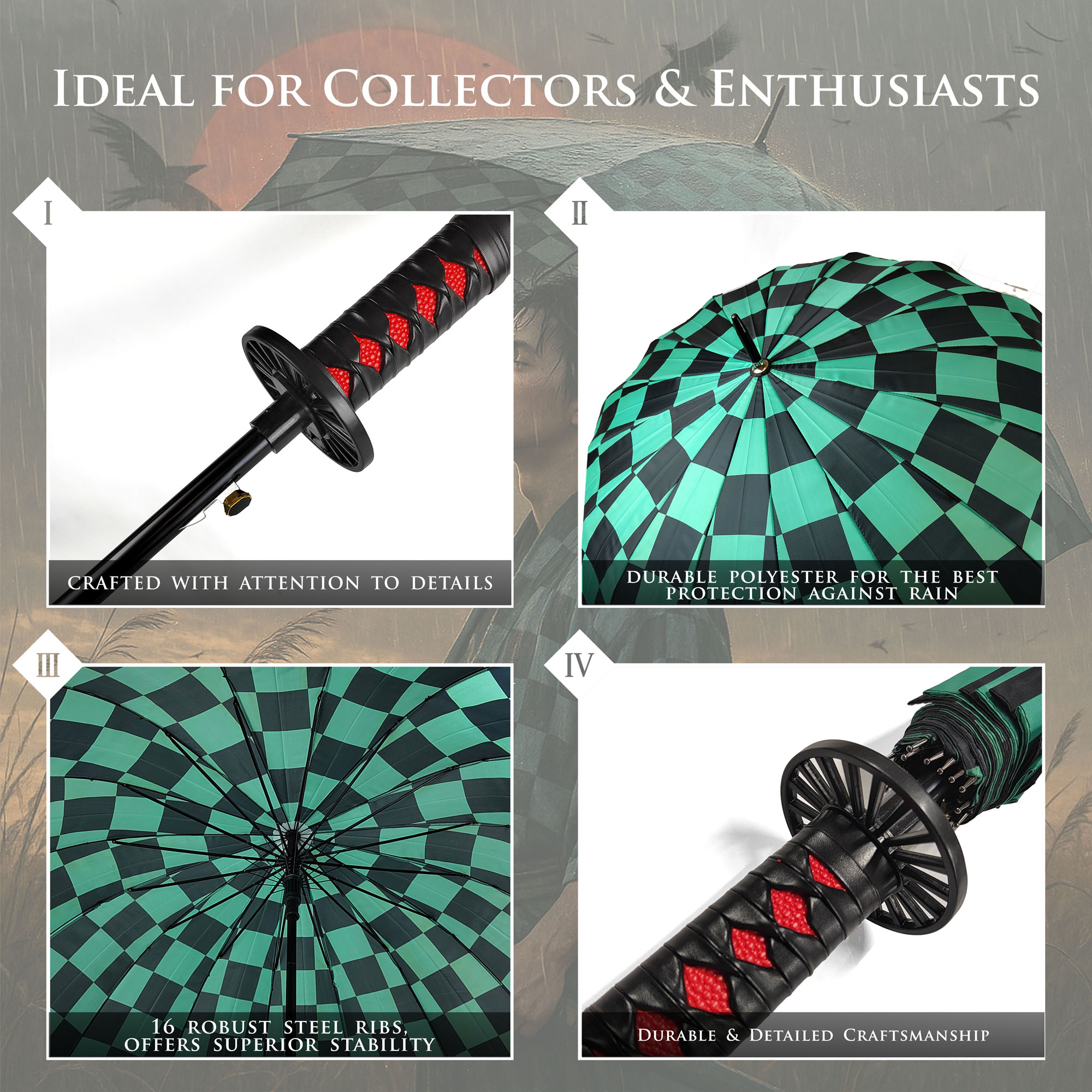 Demon Slayer - Tanjiro Kamado Katana Umbrella