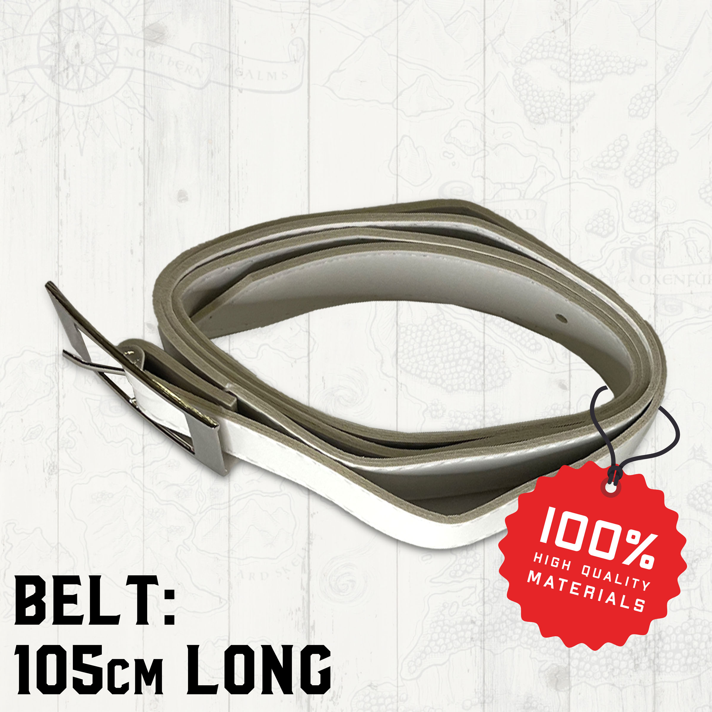 Katana Schwertgürtelhalter, weiß