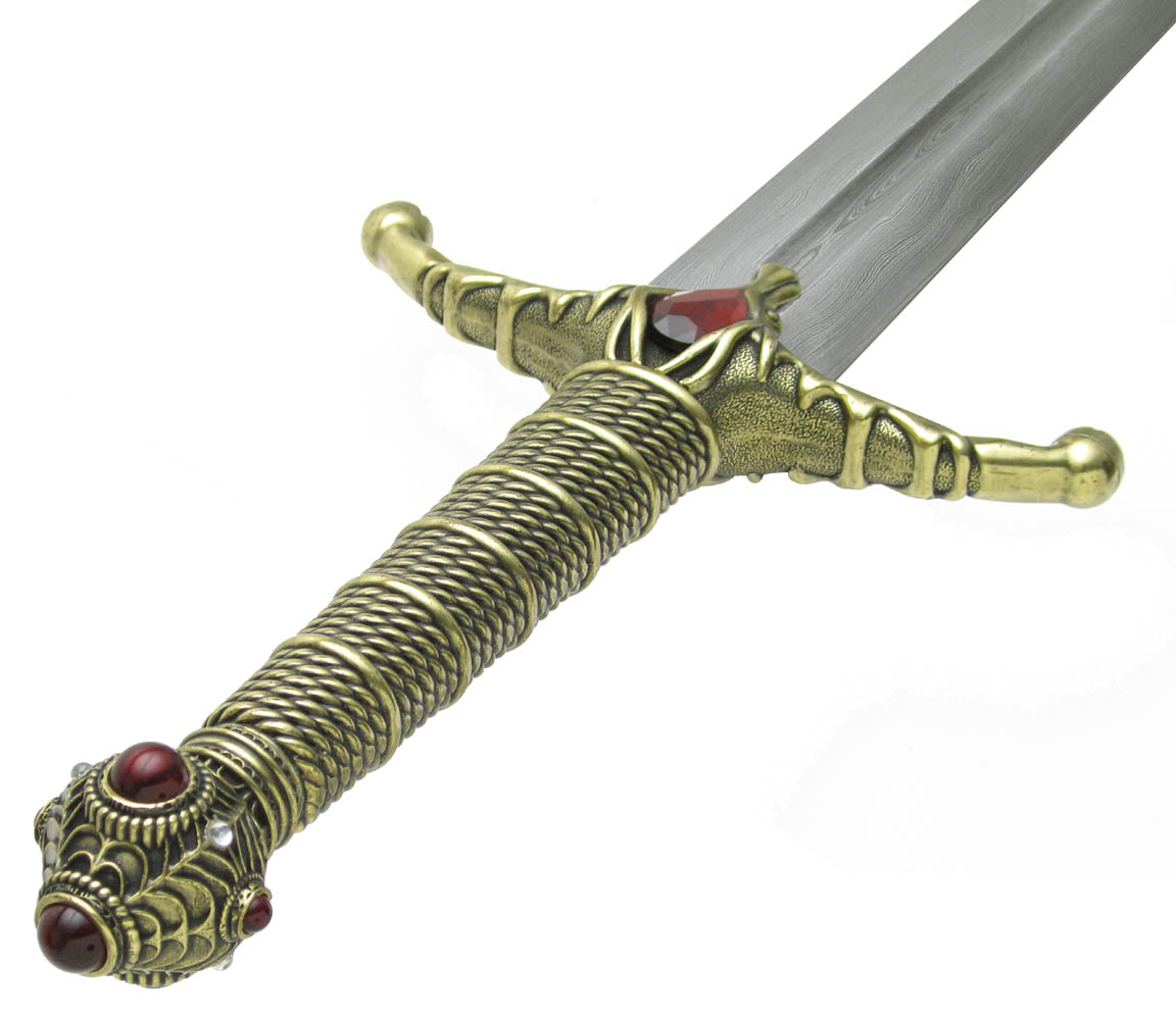 Widow's Wail Damascus Sword