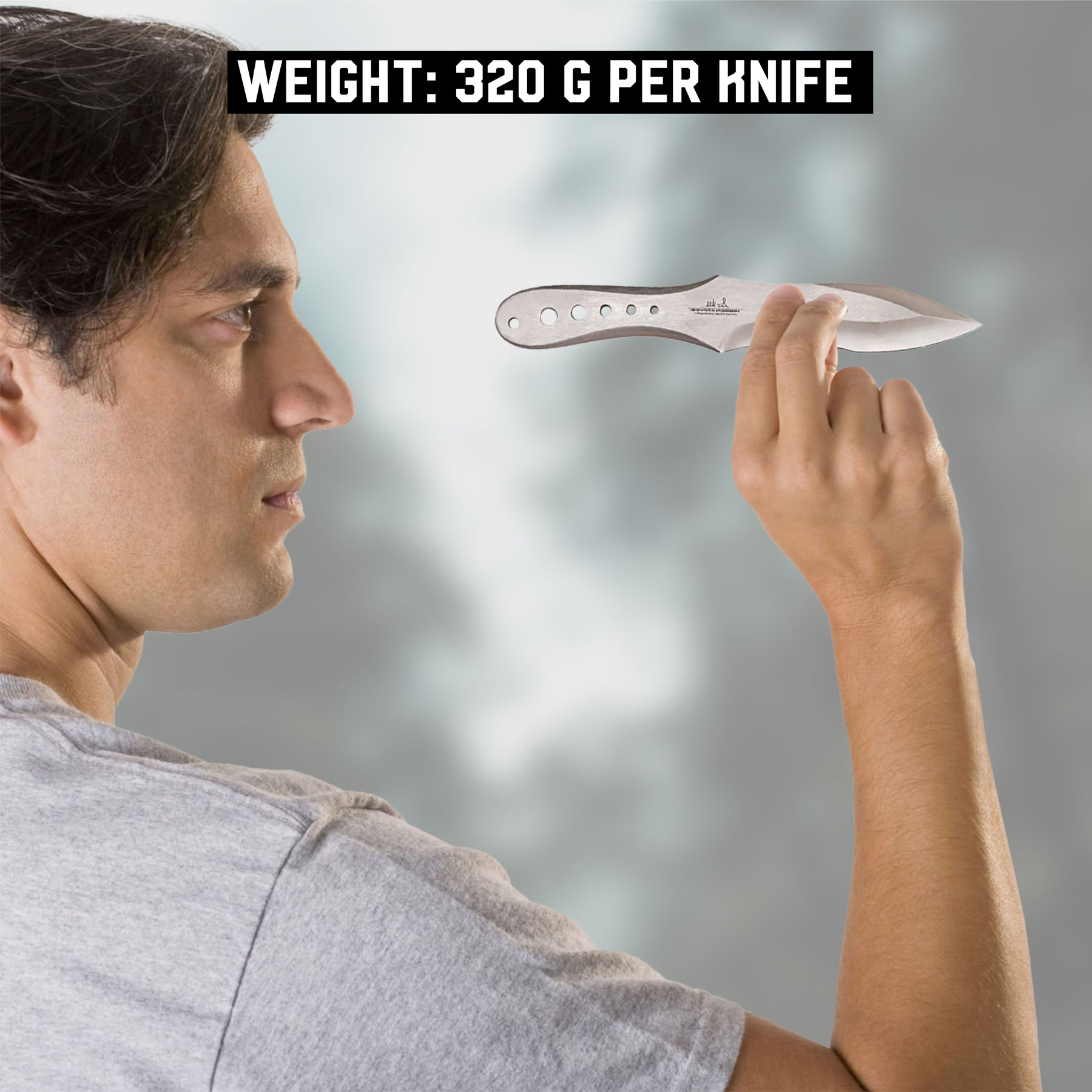 Gil Hibben Genx Pro Thrower Triple Set large