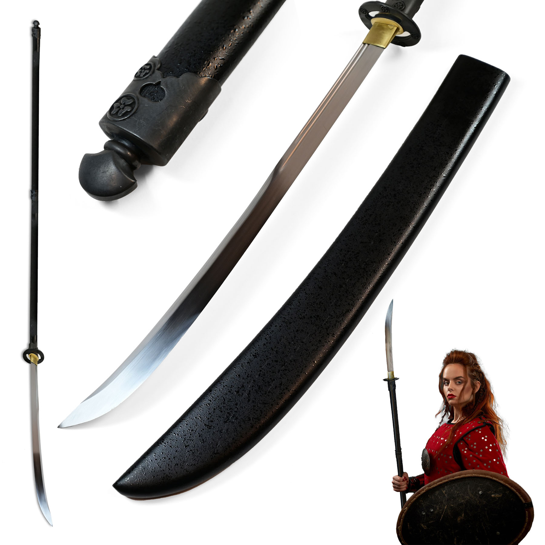 Handgeschmiedetes Naginata