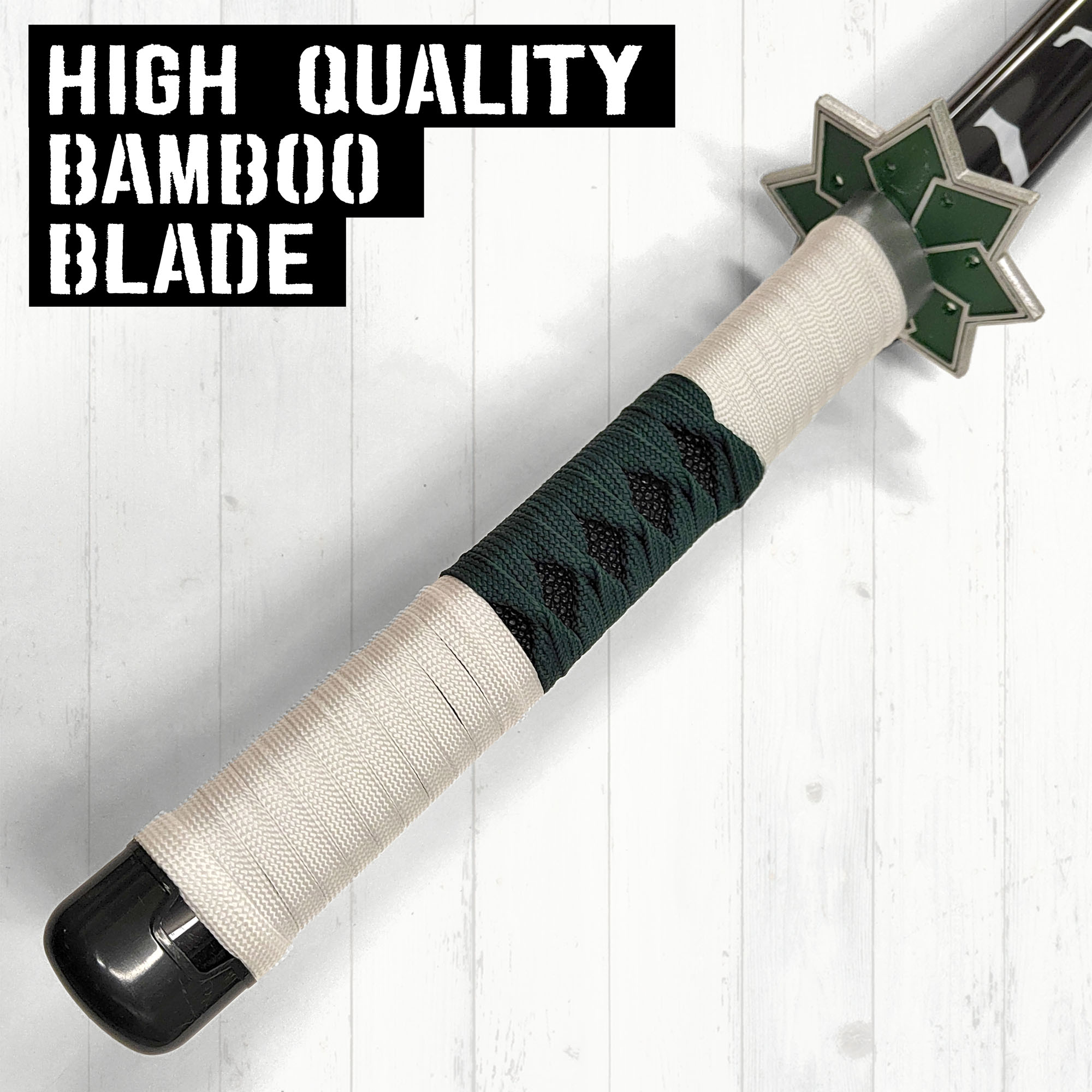Demon Slayer - Sanemi Shinazugawa wooden sword with scabbard