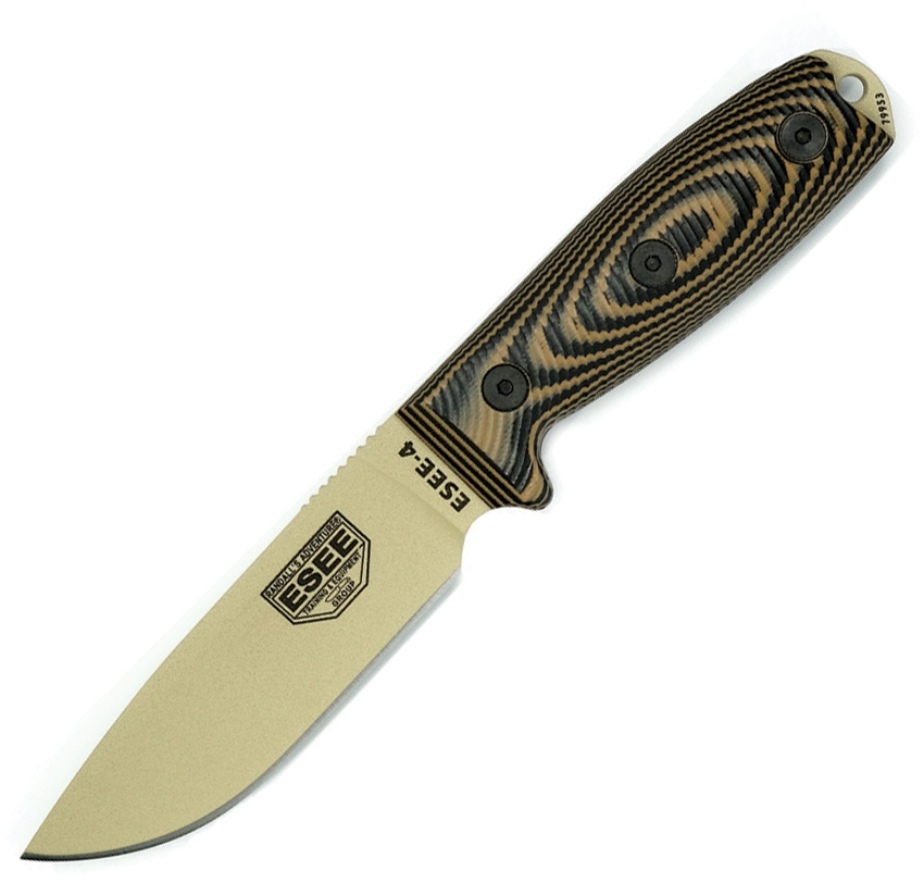 Model 4 3D Fixed Blade Tan