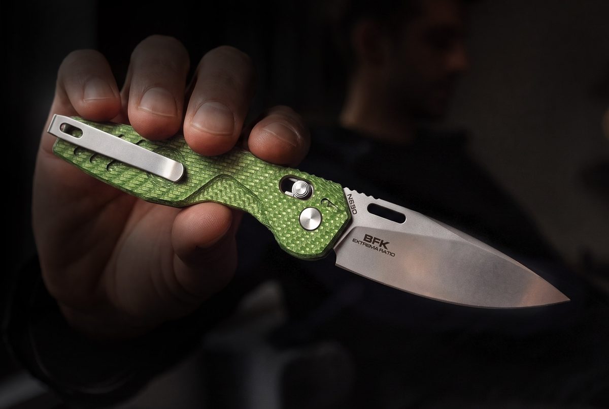 BFK N690 Green Stone Washed