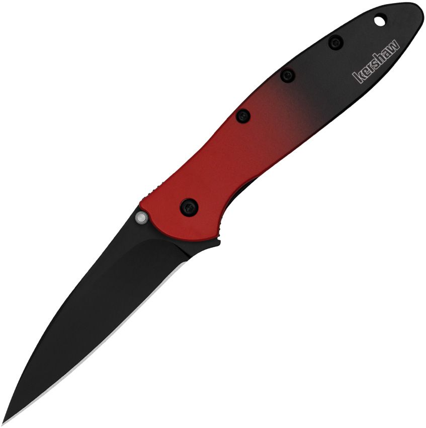 Leek Red Magna Cut, schwarze Klinge