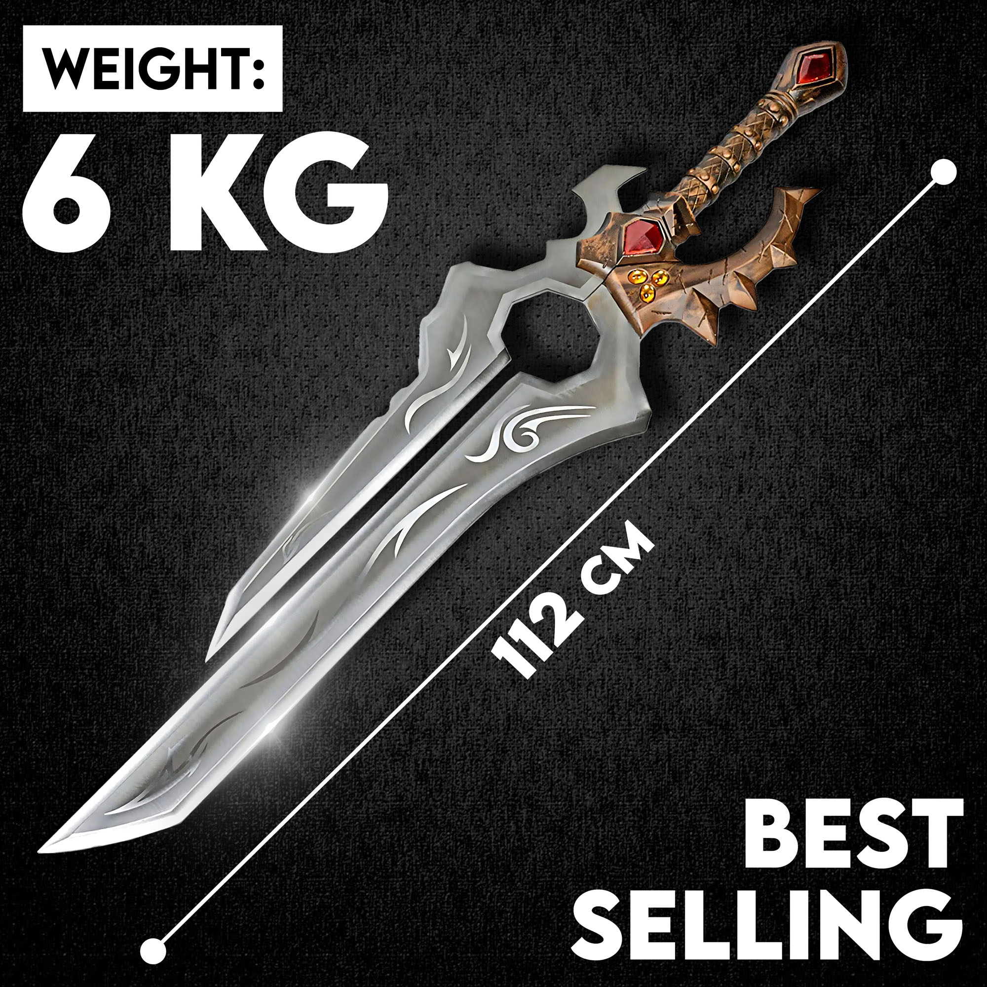 Warcraft - Varian Wrynns Shalamayne-Schwert