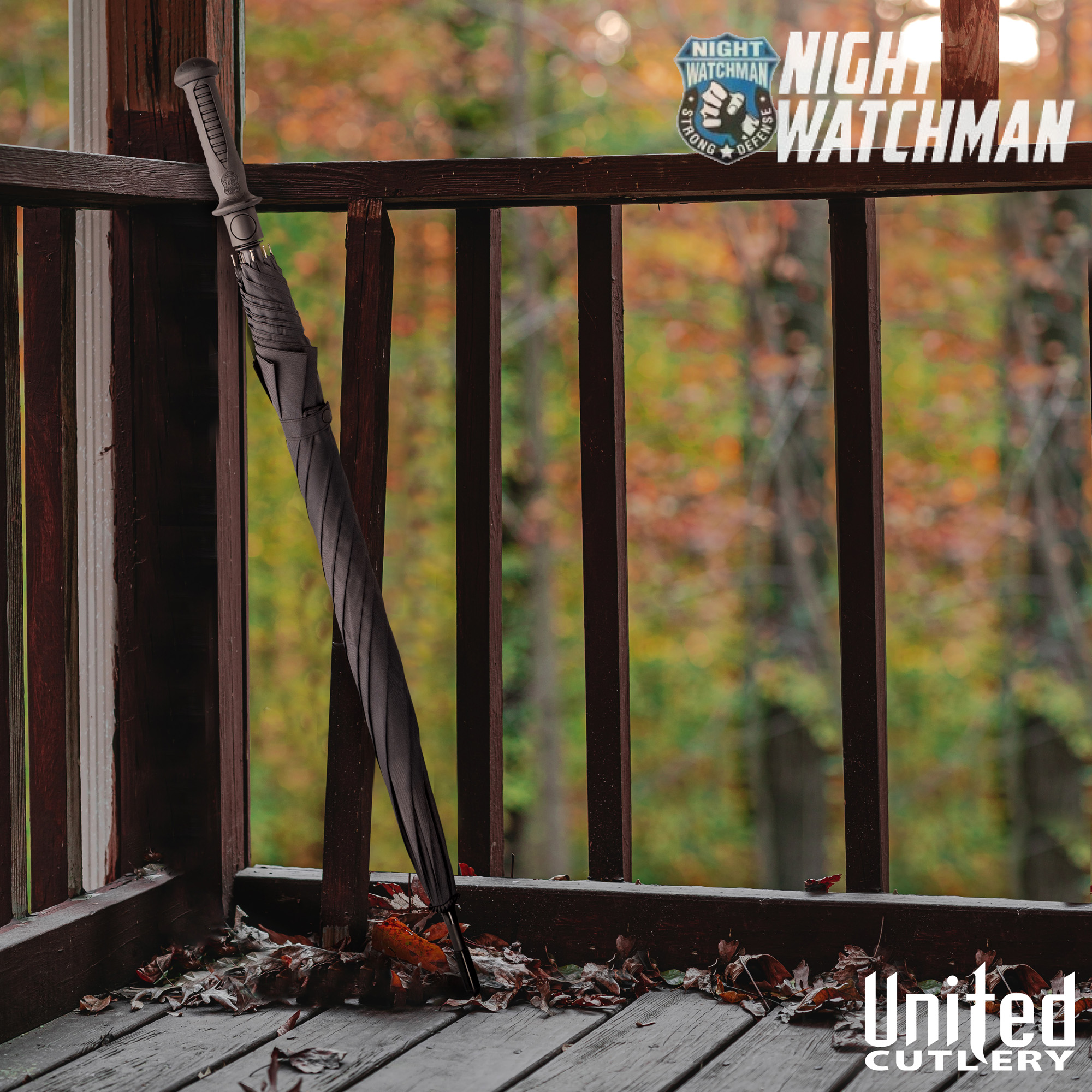 Night Watchman Self-Defense Umbrella