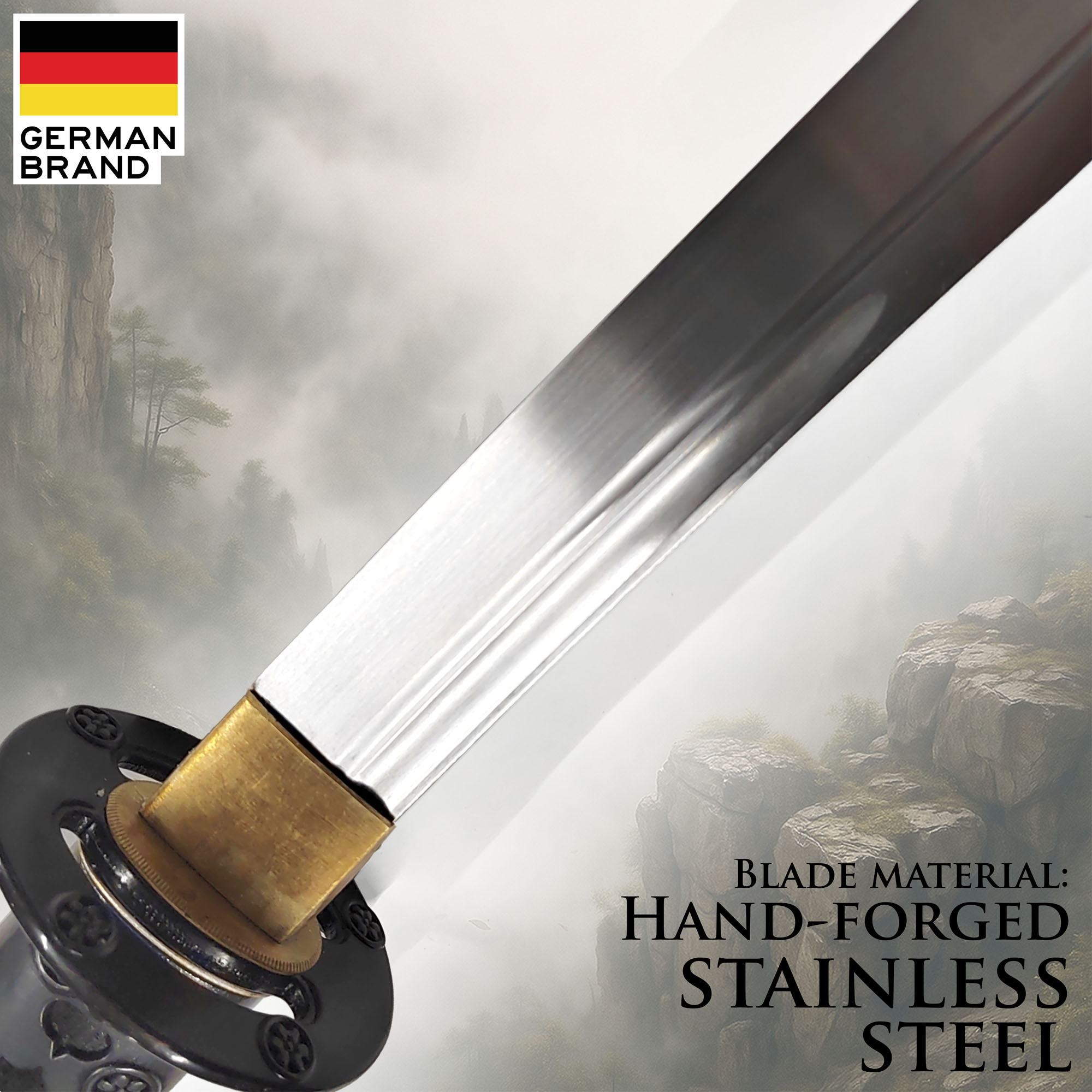 Handgeschmiedetes Naginata – Die legendäre Waffe der Sohei (Kampfmönche)