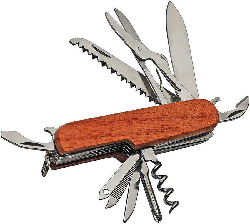 Stylish Swiss army pocket knife, perfect for outdoor and survival
