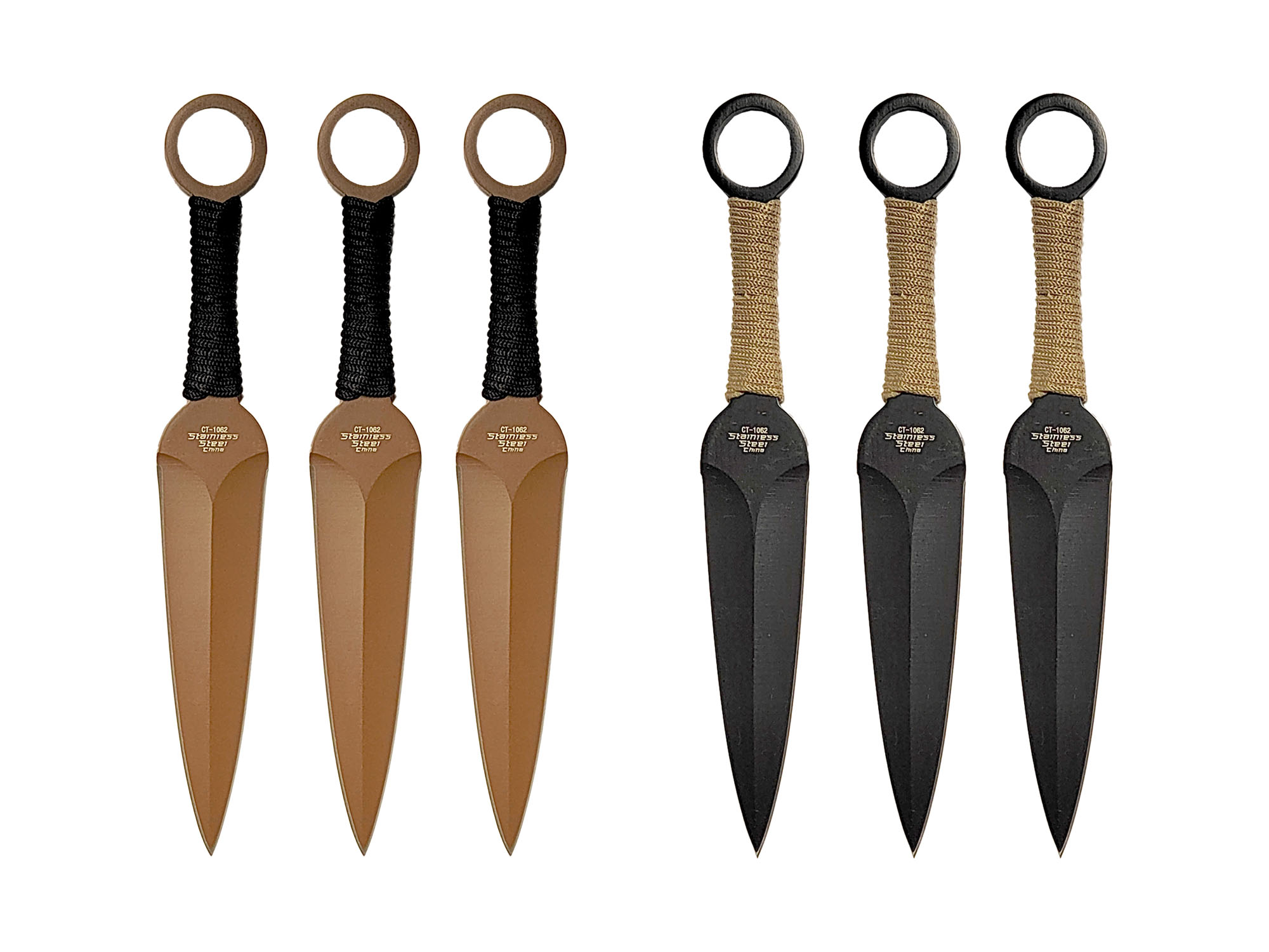 6 Throwing Knives