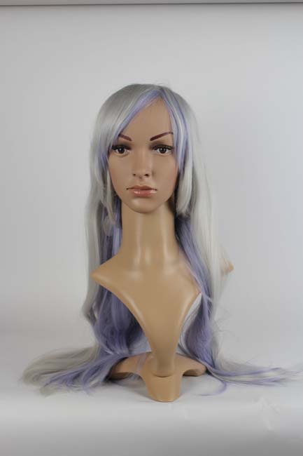 Standard Wig – grey/light pruple – Long (ears)