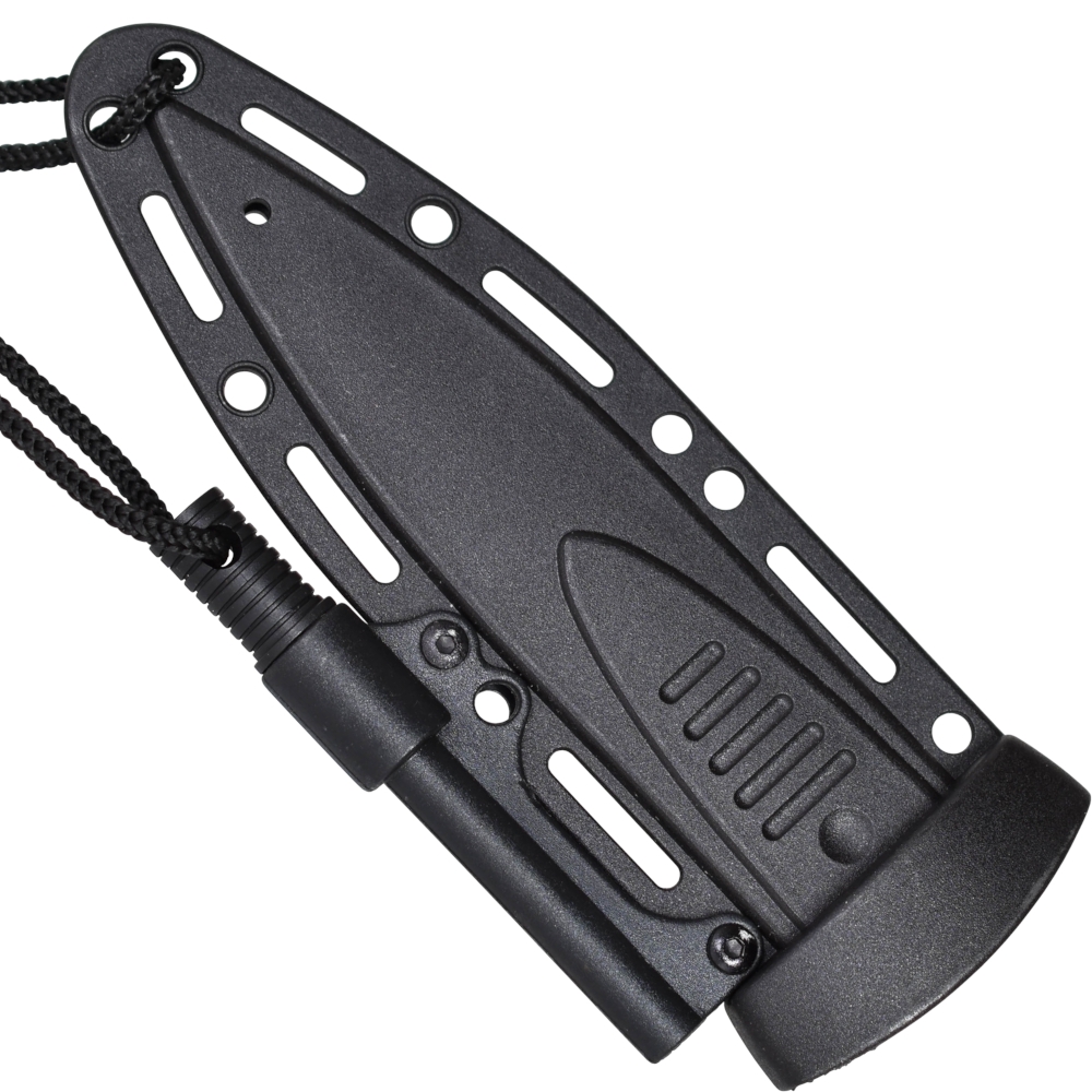 Boot dagger with fire starter