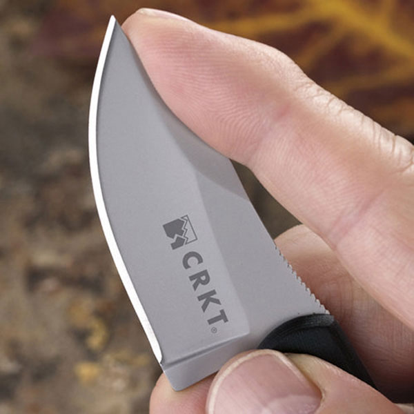 Folts Minimalist Bowiemesser- Micartagriff, rasiermesserscharf