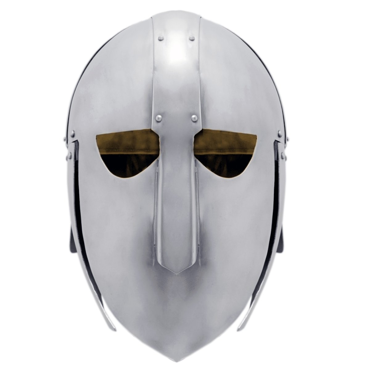 Sutton Hoo Helmet -16 G Iron w/leather liner