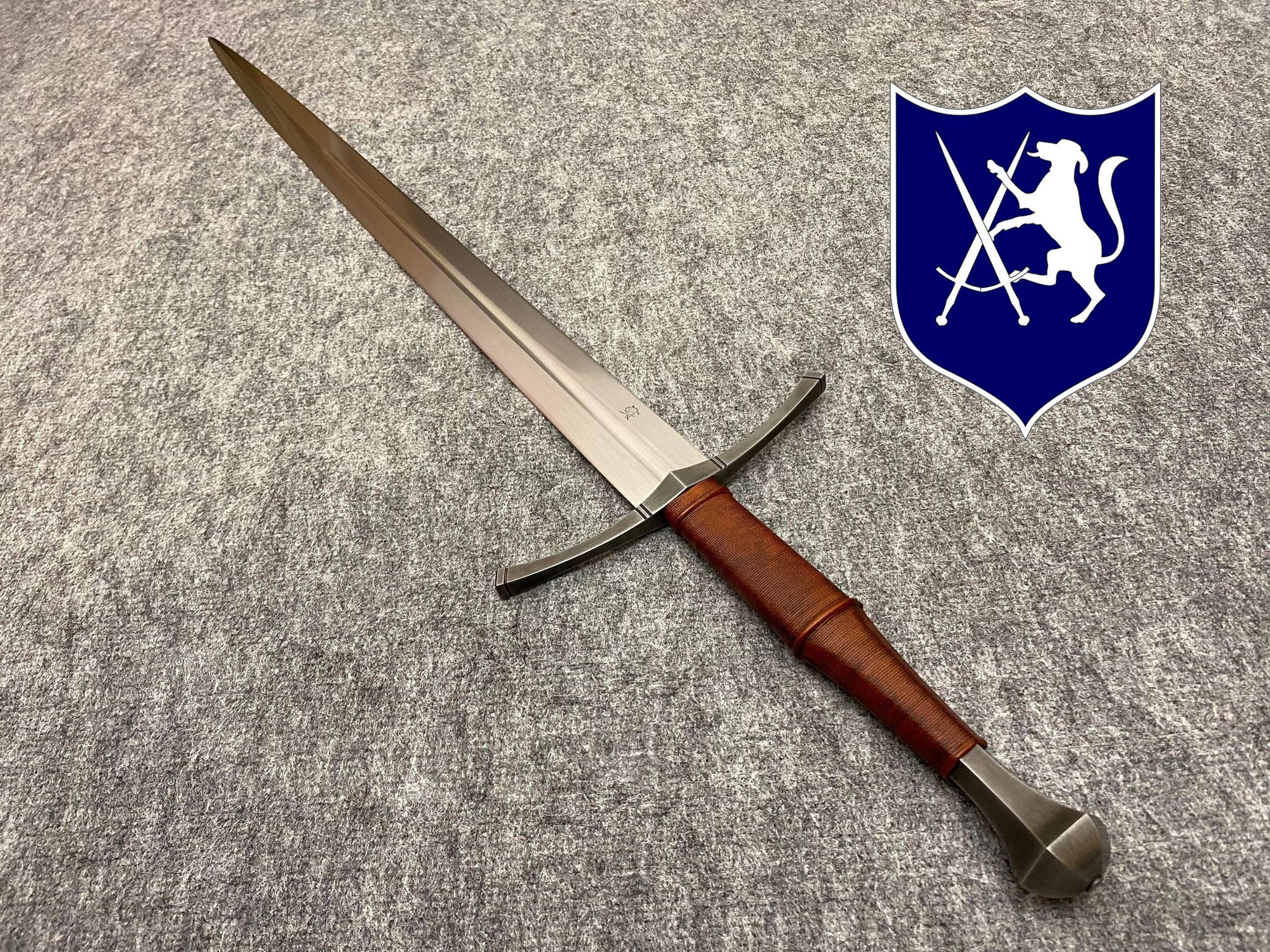 The Ansbach Sword, handforged and sharp blade