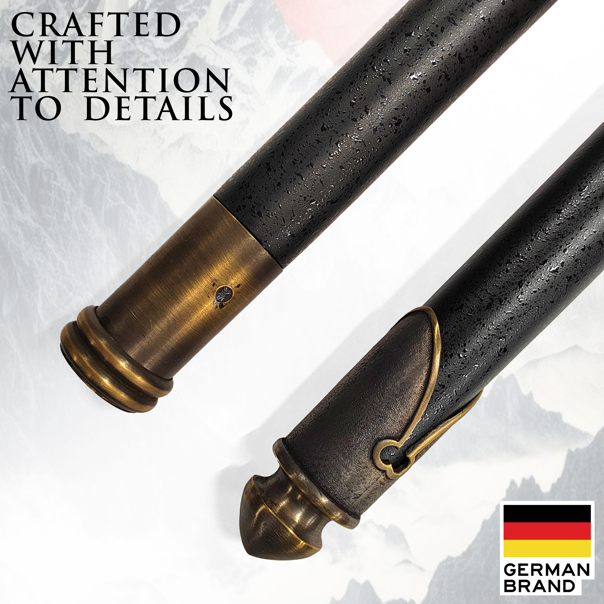 Geschmiedeter Yari Speer