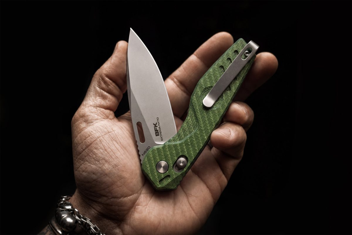 BFK N690 Green Stone Washed