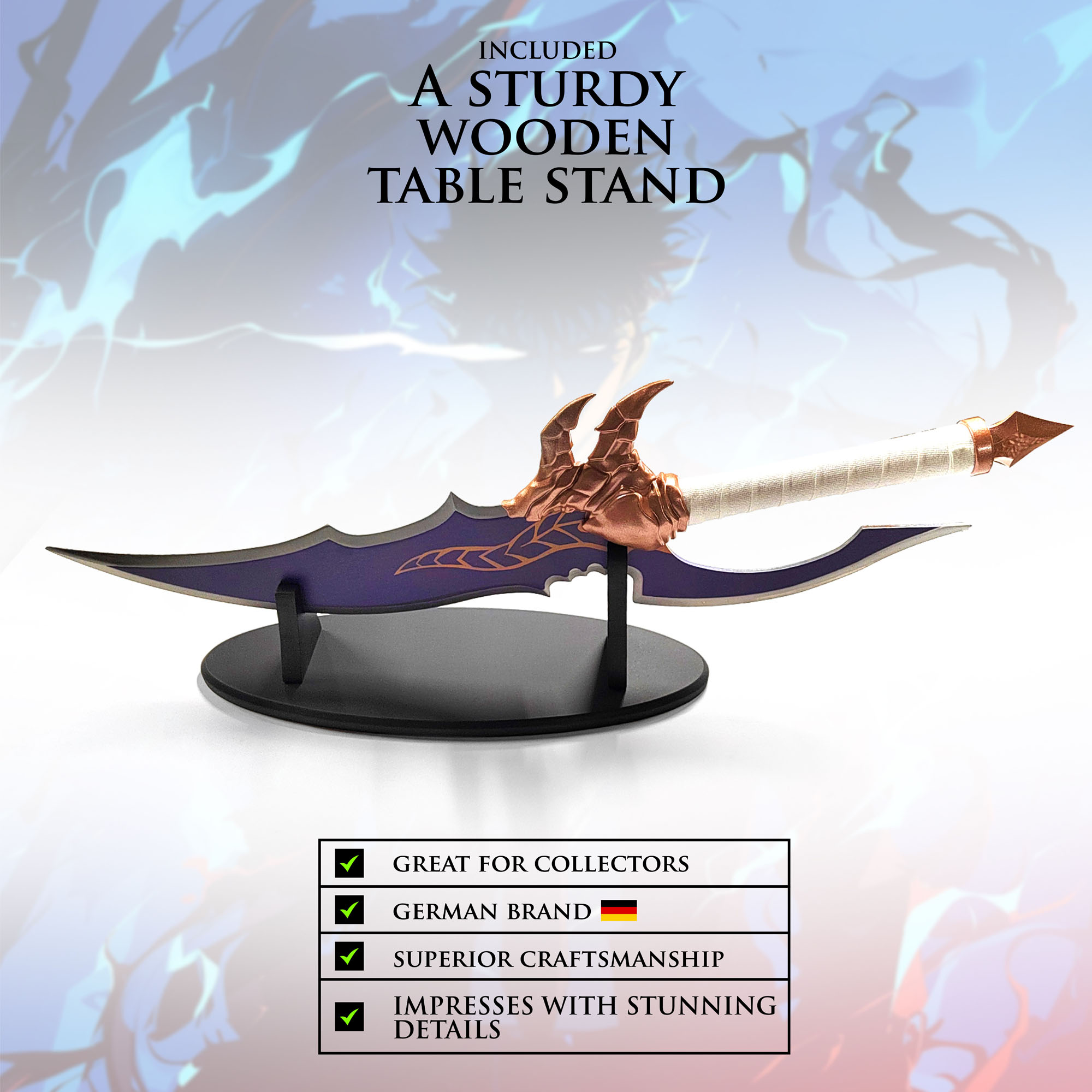 Solo Leveling - Kasakas Venom Fang Schwert von Jinwoo