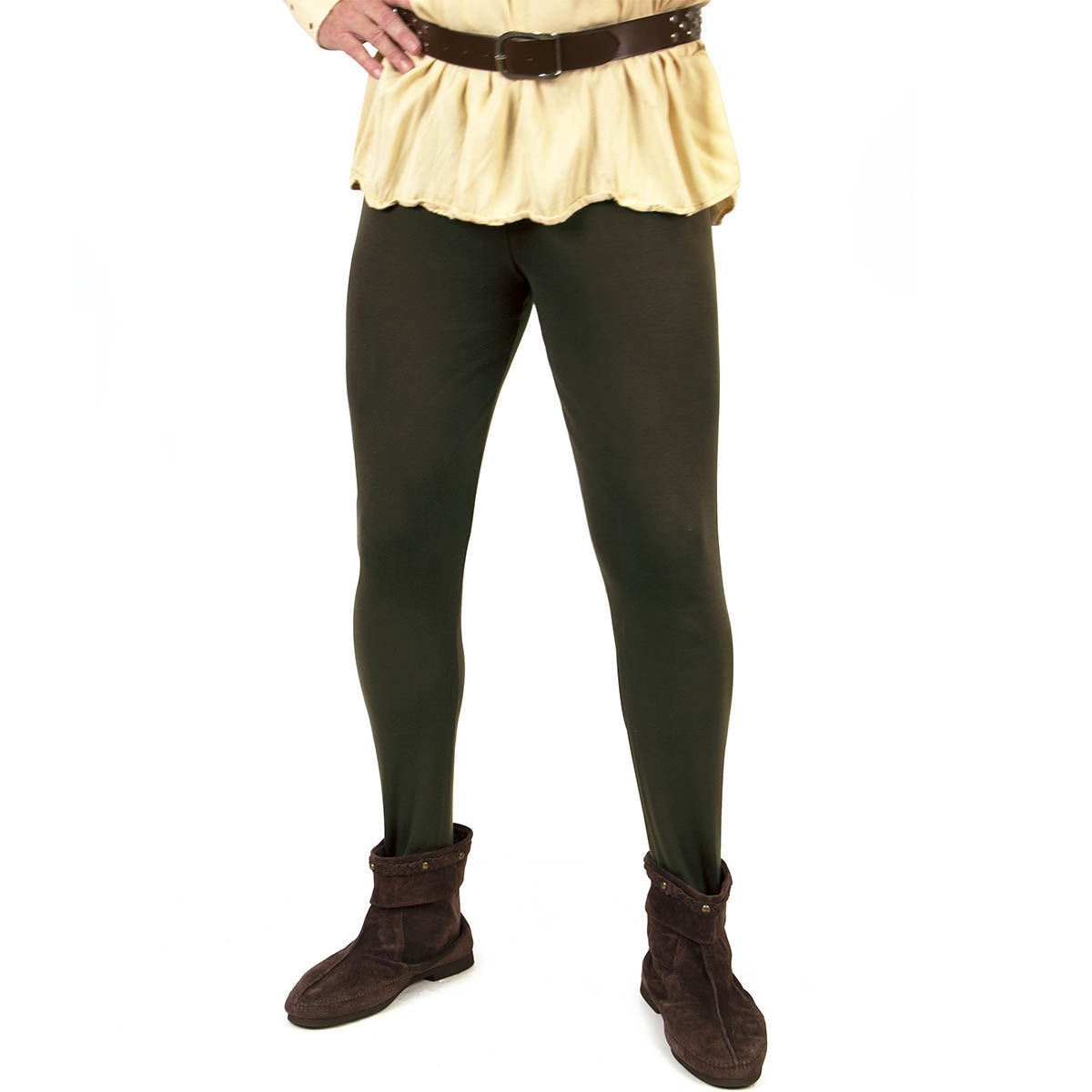 Mittelalterliche Pantalons, Farbe Grün, Größe M