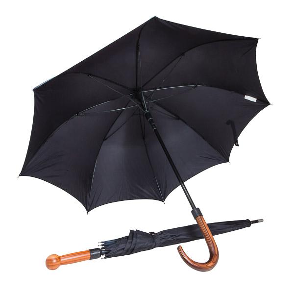 Safety Umbrella called "City Safe" (knob handle), Plum