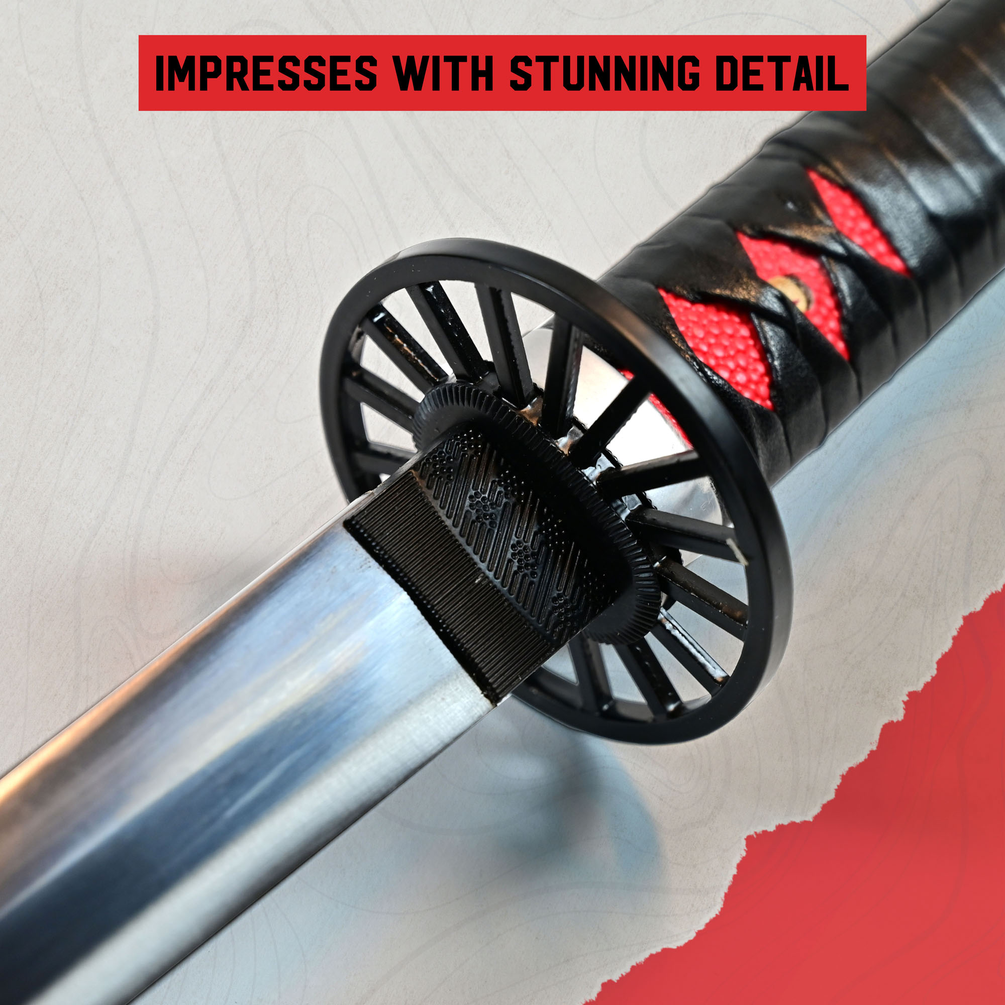 Demon Slayer: Kimetsu no Yaiba Kamado Tanjirou's Schwert, handgeschmiedet