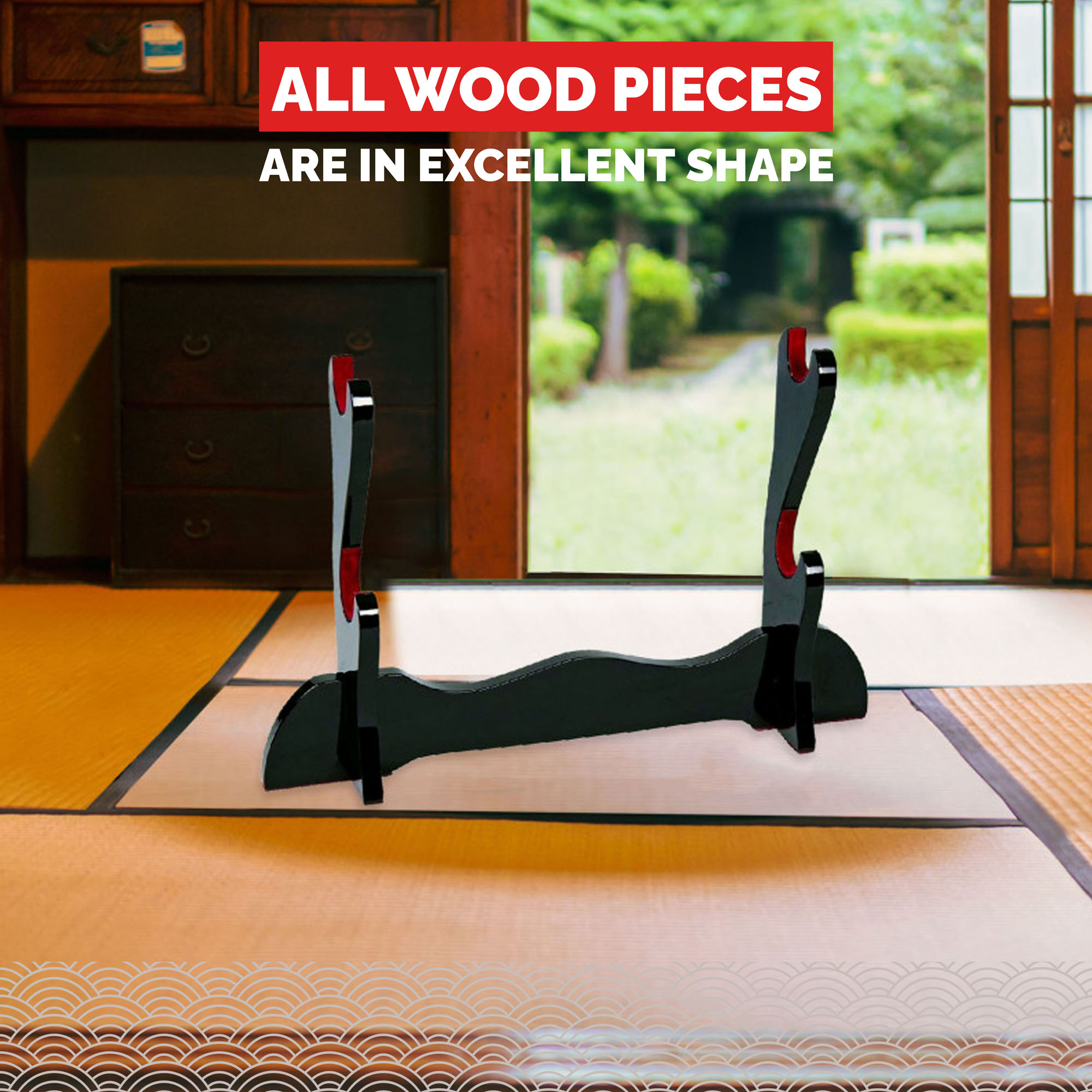 Stand for 2 Samurai Swords