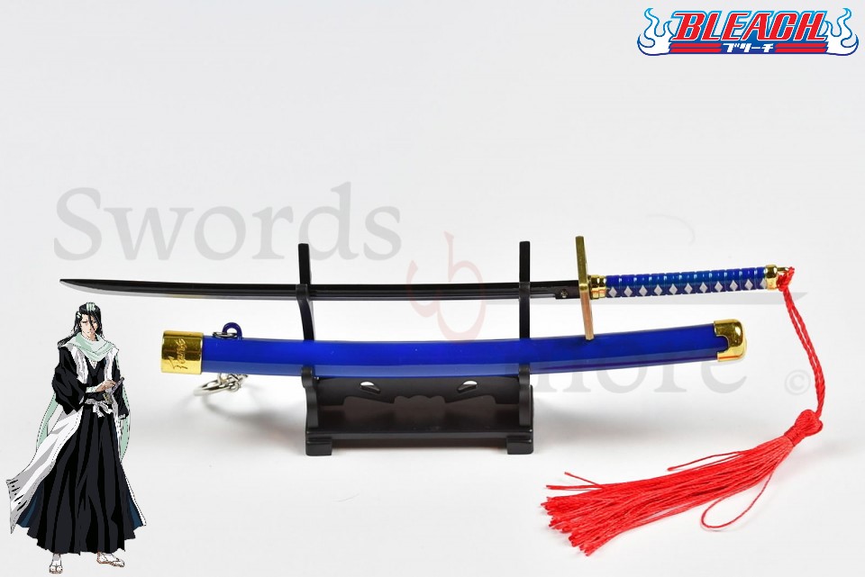 Bleach - Byakuya Kuchiki Zanpakuto Sword, Anime Katana, Sword Letter Opener with Sheath and Stand 