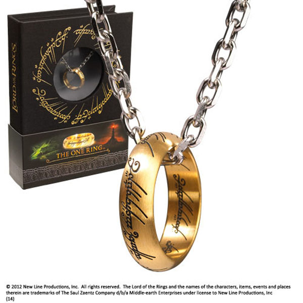 Herr der Ringe Edelstahl-Kette Der Eine Ring