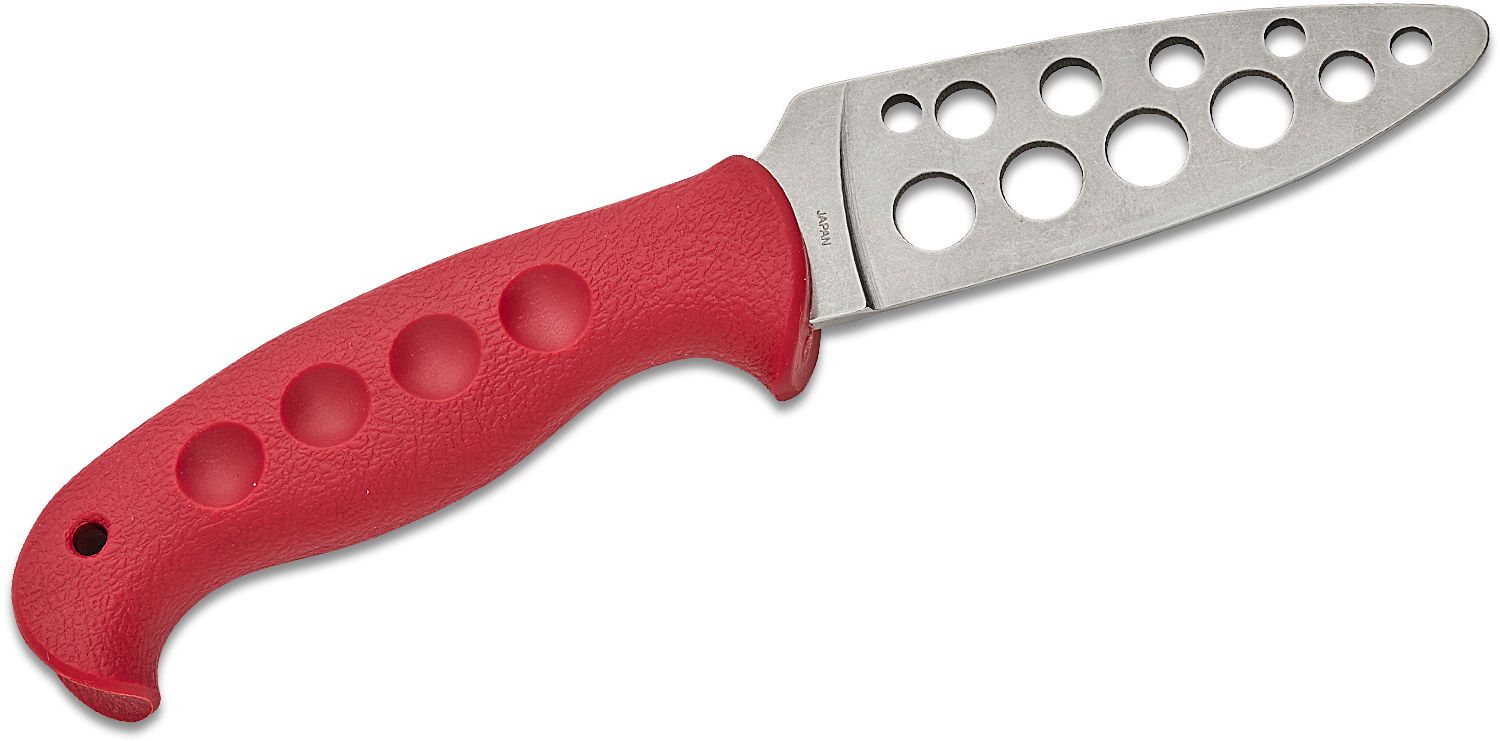 Temperance Lightweight Trainer, 420J2 Satin unsharpened blade, molded gray FRN handle