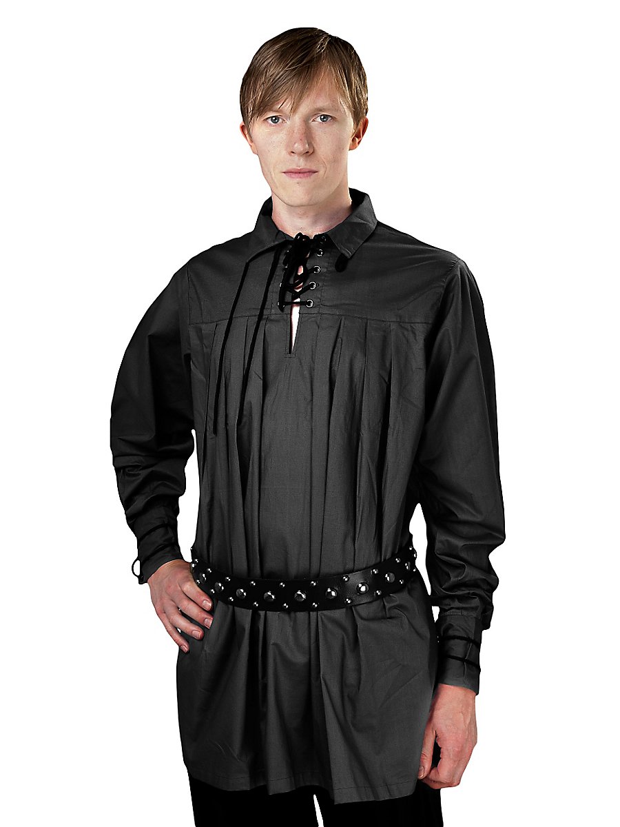 Shirt - Charles, black, size XXL