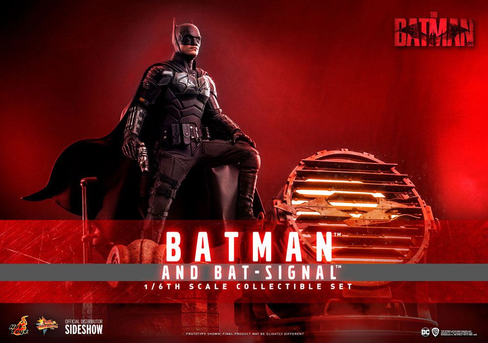 The Batman Movie Masterpiece Actionfigur 1/6 Batman with Bat-Signal 31 cm