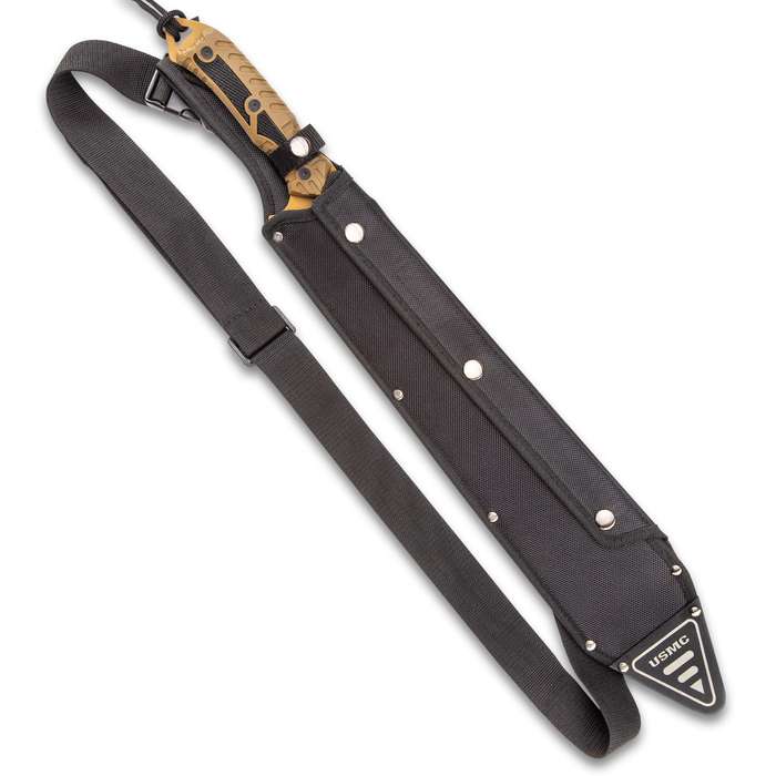 USMC Desert OPS Sawback Machete mit Scheide