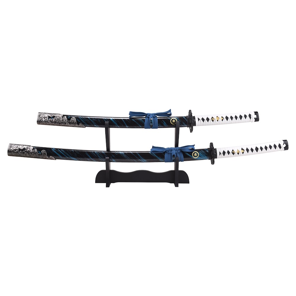 Ghost of Tsushima – Jin Sakai Katana & Wakizashi Set mit Ständer